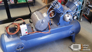 Air compressor motor